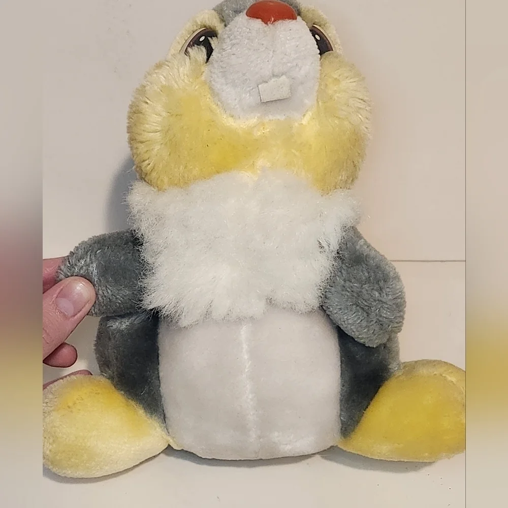 Vintage 8” Walt Disney Disneyland Thumper Rabbit from Bambi stuffed animal plush